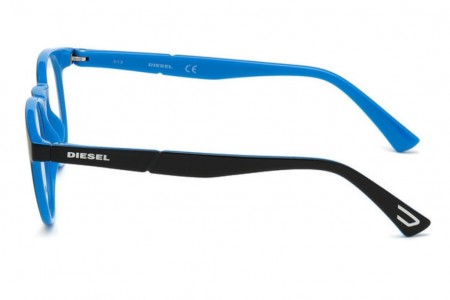 Lunettes de vue Diesel DL5301 005 - Noir/Bleu - vue de profil