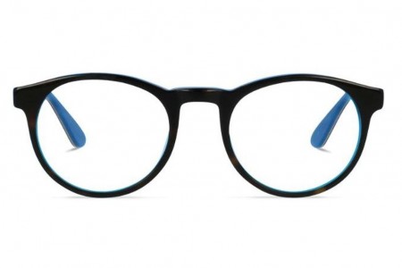 Lunettes de vue Jack & Francis Jacky 48mm Tortoise and Bleu de France - vue de face