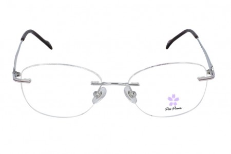 Lunettes de vue Fléo Jij - 51mm - Violet - vue de face