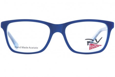 Lunettes de vue enfant h.Mahéo RT100 49mm bleue - vue de face