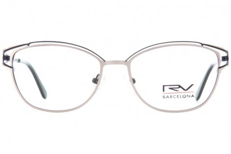 Lunettes de vue h.Mahéo RV643 - 53mm - Gris/Marron - vue de face