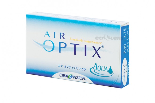 Lentilles de contact Air Optix Aqua 6l