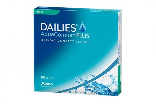 Lentilles de contact Dailies Aqua Comfort Plus Toric 90l