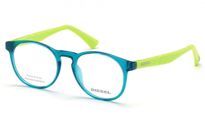 Lunettes de vue Diesel DL5301 087 - Turquoise/Vert pomme