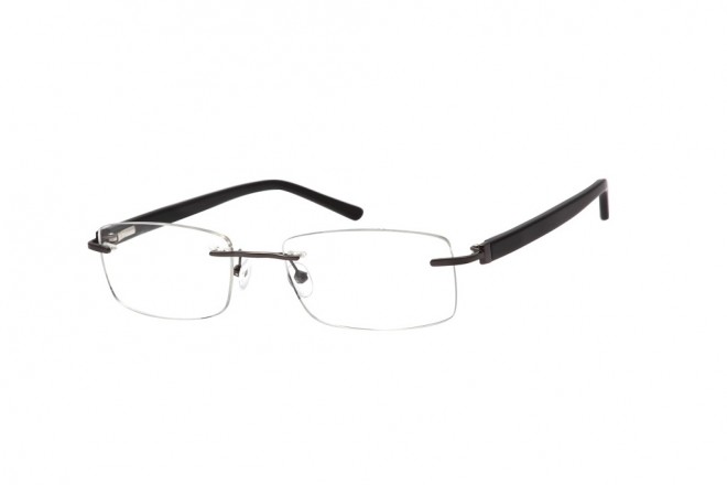 Lenses replacement for rimless glasses
