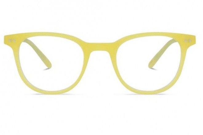 Lunettes de vue Battatura Ottavio 46mm Matt Pineapple - Face