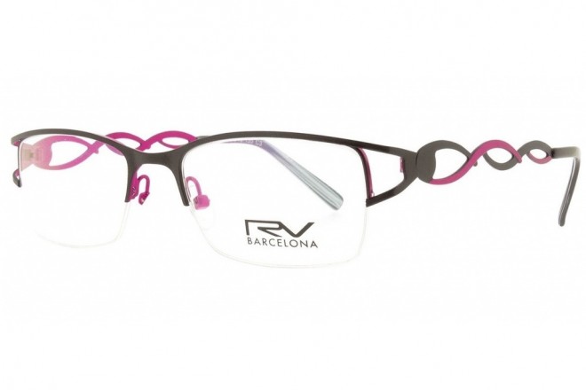 Lunettes de vue h.Mahéo RV284 - 51mm - Fuschia / Noir