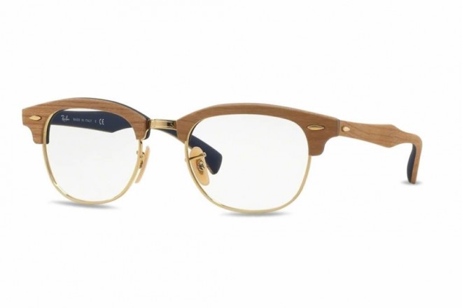 Ray Ban Clubmaster Wood RX 5154M