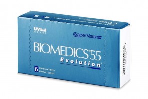 Verres de contact Biomedics 55 Evolution 6l