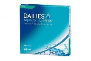 Verres de contact Dailies Aqua Comfort Plus Toric 90l