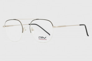 Lunettes de vue h.maheo acétate RV583 52mm argent noir 