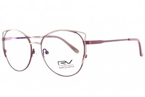 Lunettes de vue h.Mahéo RV642 - 55mm - Rouge/Gunmetal