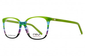 Lunettes de vue h.maheo acétate RV751 52mm vert/bleu/noir