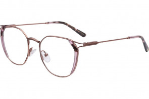 Lunettes de vue French Rétro Tyla 50mm Ecaille Rose/ Or Rose