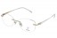 Lunettes de vue Fléo Jij - 51mm - Blanc/Or