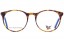 Lunettes de vue H.Mahéo RT119 47mm - Ecaille/Bleu - vue de face