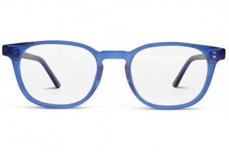 Lunettes de vue French Rétro Enfant Alby 45mm Bleu - vue de face