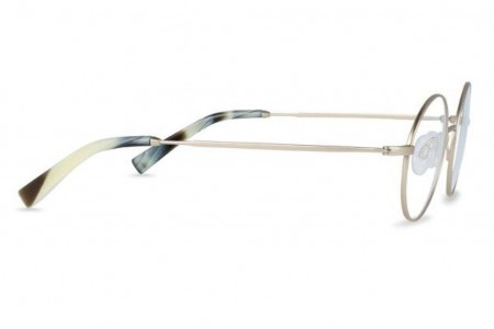 Lunettes de vue Alistair 45mm BTT16 Brushed Gold Titanium - vue de profil