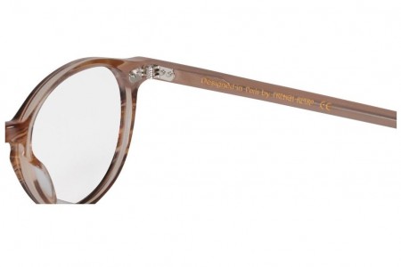 Lunettes de vue French Rétro Enfant Ary 43mm Marron marbre - détail