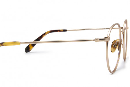 Lunettes de vue BOYD Small 47mm Light Gold, vue de profil