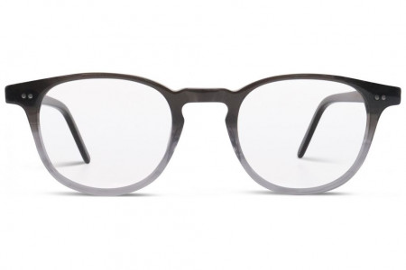 Lunettes de vue French Rétro Castal 47mm Gris dégradé, vue de face