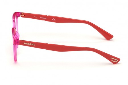 Lunettes de vue Diesel DL5300 - 49mm - Shiny Fuxia - vue de profil