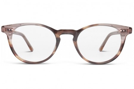 Lunettes de vue French Rétro Enfant Gaspy 43mm Marron / Cristal - vue de face