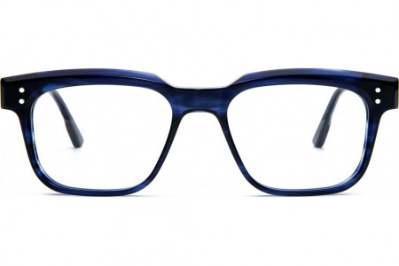 Lunettes de vue French Rétro Joey 51mm Bleu - vue de face