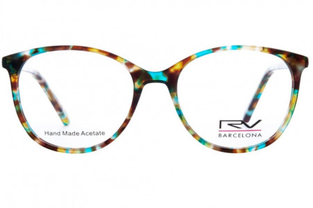 Lunettes de vue h.Mahéo RV622 52mm Multicolore Bleu et Marron, vue de face