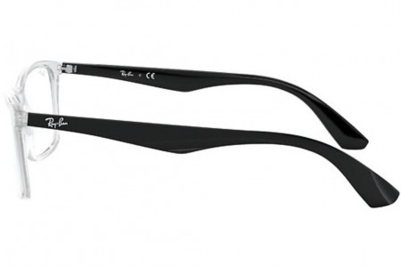 Lunette de vu Ray-Ban RX 7047 54mm Transparent, vue de profil