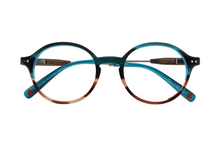 Lunettes de vue enfant - Tartine et Chocolat TCAA359 - 43mm - Dominante bleue - vue de face