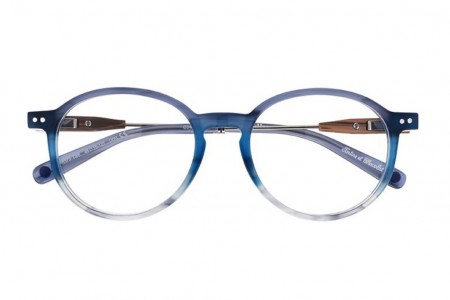 Lunettes de vue enfant - Tartine et Chocolat TCAA375 - 46mm - gris/bleu - vue de face