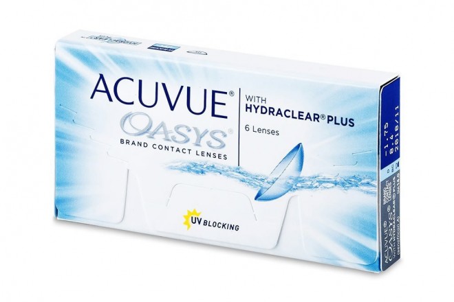 Lentilles de contact Acuvue Oasys 6l