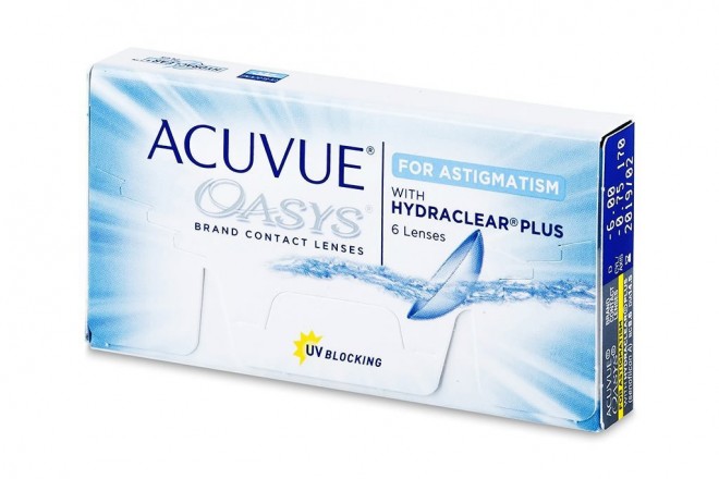 Lentilles de contact Acuvue Oasys For Astigmatism 6l