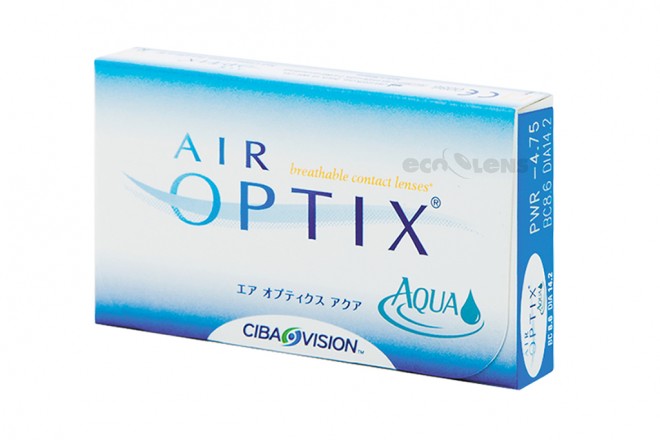 Lentilles de contact Air Optix Aqua 3l