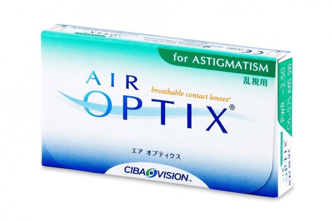 Lentilles de contact Air Optix Aqua pour Astigmatisme 6l