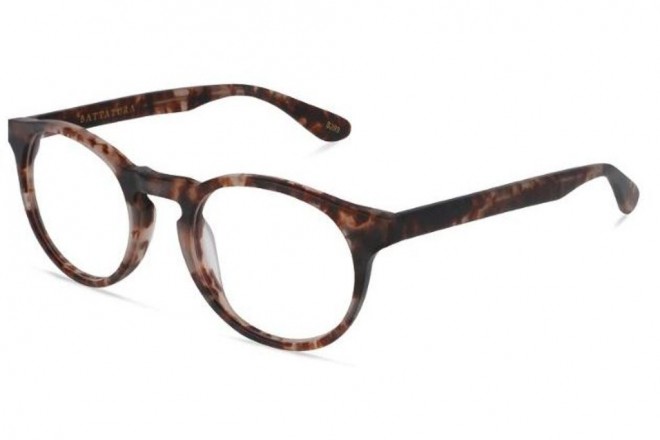 Lunettes de vue Battatura Angelo 50mm B289 Matte Brown Tortoise