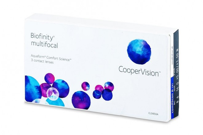 Lentilles de contact Biofinity Multifocal 3l