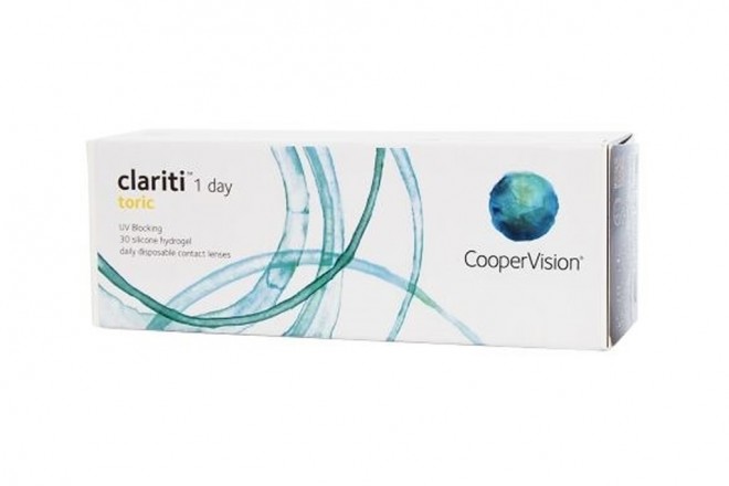 Lentilles de contact Clariti 1 day Toric