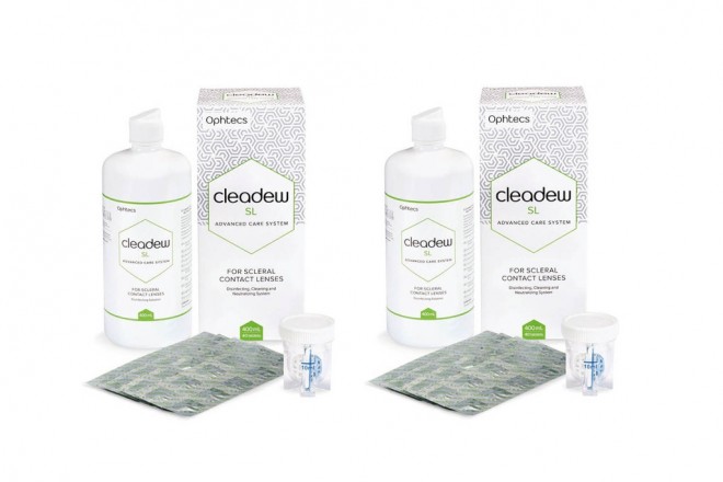 CLEADEW Scleral DUO PACK 2x400ml + 2x40cps