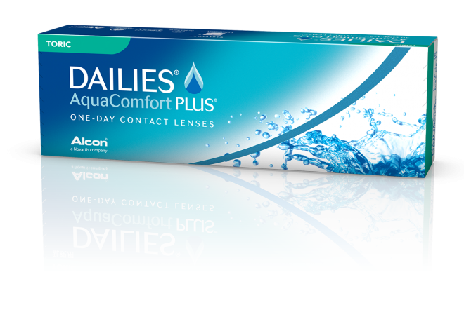 Lentilles de contact Dailies Aqua Comfort Plus Toric 30l