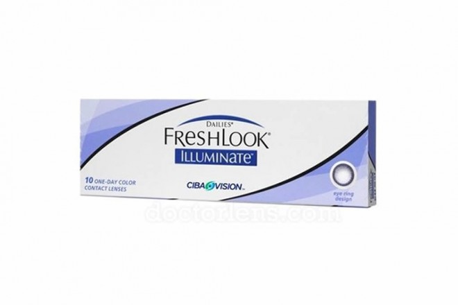 Lentilles de contact Freshlook Illuminates