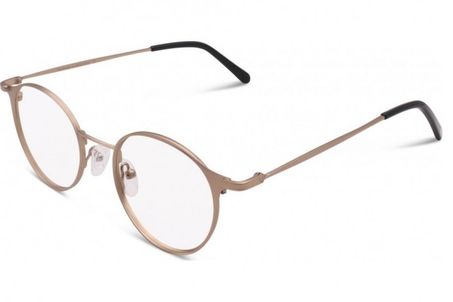 Lunettes de vue French Rétro Hayley 45mm Or mat