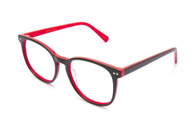 Lunettes de vue LARENA 50mm Grey on Crystal Red