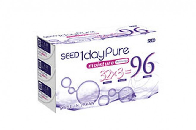 SEED 1DAYPURE MOISTURE Multistage 96 Lentilles - Oeil Droit