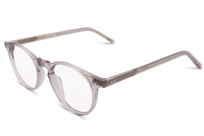 Lunettes de vue French Rétro Matthew 45mm Gris transparent