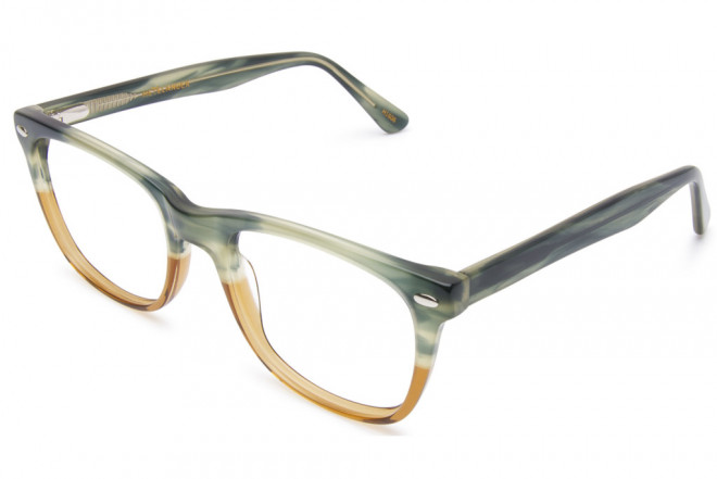 Lunettes de vue MURRAY 54mm Wavy Green to Brown