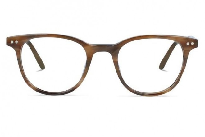 Lunettes de vue Battatura Ottavio 46mm Seashell Brown - Face