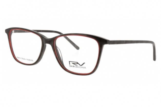 Lunettes de vue h.Mahéo RV254 - 52mm - Noir/Rouge