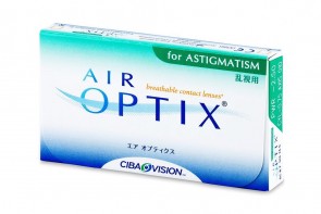 Verres de contact Air Optix Aqua pour Astigmatisme 3l